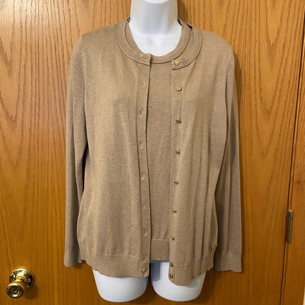 Calvin Klein tank and cardigan set size S